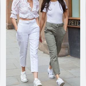 NWT DONNA IDA noma streamlined belted cargo